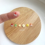 new▷cute fruit ピアス/ノンホールイヤリング/ノンホールピアス＊受注製作＊