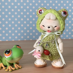 カエルさんSET〜くまちゃん用〜薄緑