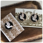 平和の象徴🕊鳩のピアス