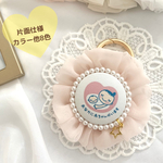 【全9色】star☆ふわふわシフォンのマタニティロゼット/ゆらゆら星チャームつき