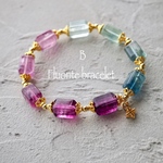 Fluorite bracelet B