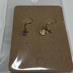 歯車とブルーストーンイヤーカフセットＮｏ．127