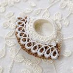 レース付2wayバッグ★Beige＊ドール用