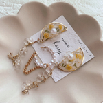 ミモザのしずく/イヤリング.ピアス【イヤーカフセット】