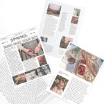 英字 フォト 紙素材 50枚set 《evening》[P229]