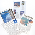 英字 フォト 紙素材 50枚set 《Stars and Clouds》[P230]