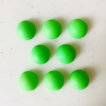 Neon Green 16mm Cabochons