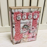 オーダー作品★licolino様専用★完成品★ミニブック〜BABY pink
