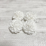ボールマム　マム　菊　ホワイト　白　造花 アーティフィシャルフラワー　ハンドメイド 材料 素材　花材　パーツ　