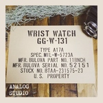 ハガキサイズ『ミリタリーウォッチ』ステンシルシート【送料無料】