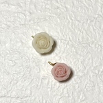 ドール用薔薇ヘアピン2点セット
