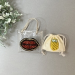 リカちゃん　ブライス用のビーズ刺繍バッグ