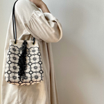 レクタングルバッグ *⚮* anemone light beige *⚮*
