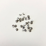 スワロフスキーチャトン（埋め込み型ストーン・裏面Vカット）　＃1028　クリスタル　SWAROVSKI