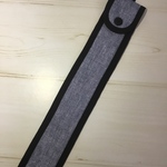 ものさし入れ　無地　黒