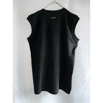 1点もの！◆AMEOME/moss×moth◆ スリーブレスT    ブラック S (unisexsize)