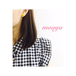 maaya.送料無料350円！ひまわりピアス