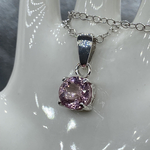 ピンクトルマリン（1.54ct）のシンプルネックレス