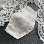 ✩.*˚Flowerマスク˚✩∗*クレンゼガーゼ˚✩∗*ﾟ⋆マスク クレンゼ  抗菌加工 抗ウイルス  加工生地 やわらかな色合い