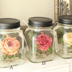 薔薇のドライフラワーボトルＡ