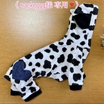 《 nackeyyy様 専用❣️》犬服‼︎牛柄🐮🐄ロンパース(サイズオーダー)