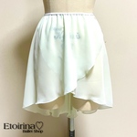 chiffon pull-on skirt (スワロ有／無)ミント　バレエ　巻きスカート　エトワリーナ