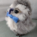 森のふくろう🦉さん　青のネクタイ