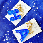 名前入り💫A~Z星空のイニシャルキーホルダー