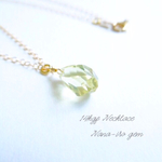 ＊再販＊高品質＊14kgf lemon quartz necklace