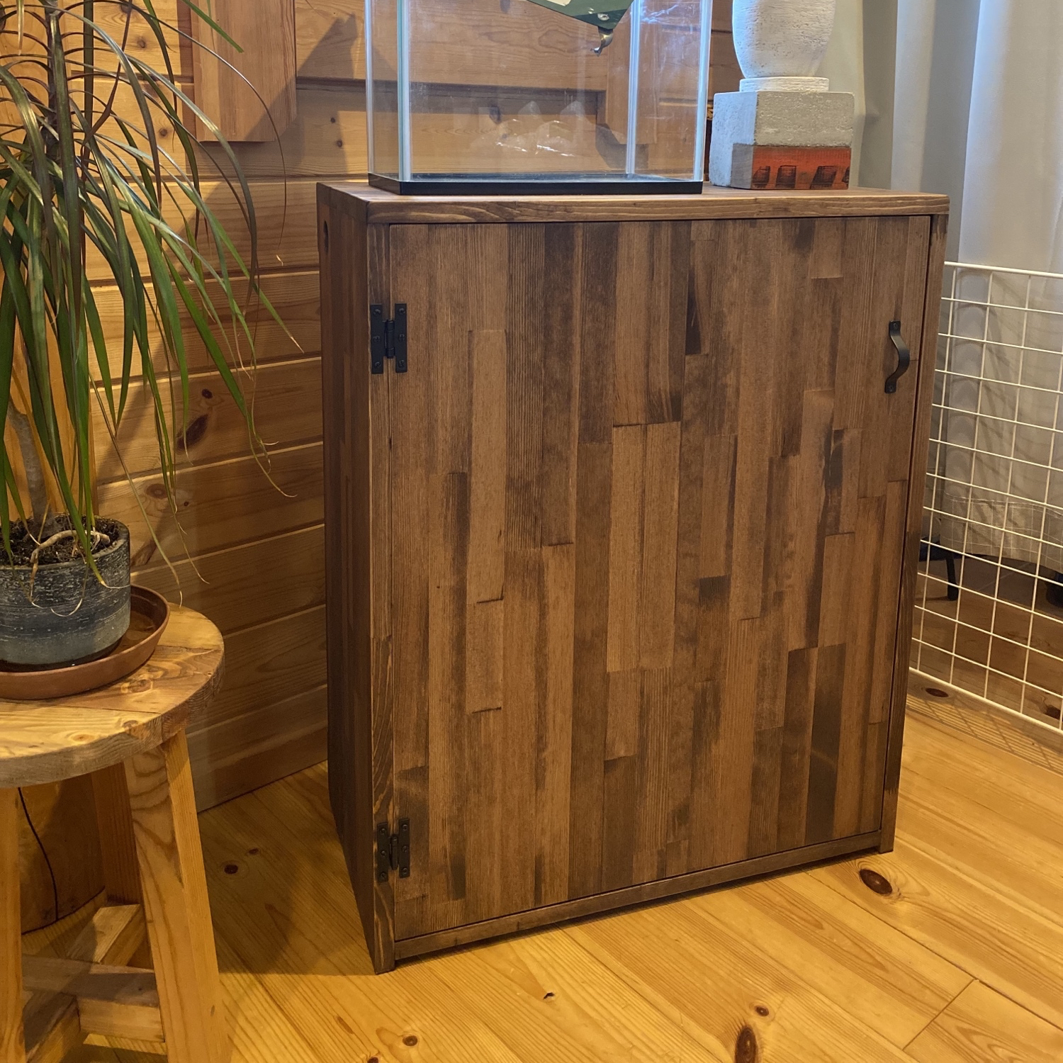 アンティーク調 水槽台 【棚3段】 - ARATA55'S GALLERY | minne byGMO