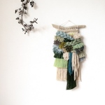 【一点もの】流木 ウィービング タペストリー 『In the forest f.』