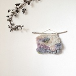 【一点もの】流木 ウィービングタペストリー『fluorite, c.』