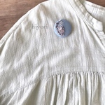 刺繍ブローチ