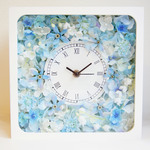 ☆M様オーダー品☆　花時計 ~ blue & white ~