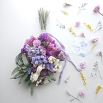 𖦞母の日ギフト𖦞  むらさきのスワッグ 