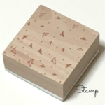 小鳥　模様はんこ　（　はんこ　ハンコ　スタンプ　コラージュ　手帳　）