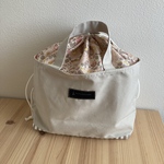 オーダー品☆ソルト様専用　リバティ巾着付きランチバッグ
