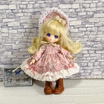 オビツ11ワンピースセット09 ピンクワンピース