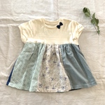 【夏物20%off sale】ギャザーのきりかえTシャツ❁⃘*.ﾟ