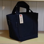 【蝋引き帆布】Orignalトートバッグ S オールブラック（受注生産）ショルダー別売り