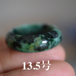 183-33 特売20.5号 天然 A貨 白瓷 翡翠 リング 板指 広幅 指輪 硬玉ジェダイト 馬鞍 くりぬき プレゼントお祝い 成人式 結婚記念日 母の日 ins