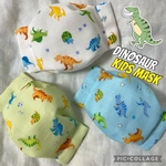 SS.S.Mサイズ選べます　ダブルガーゼ　子供用立体マスク　