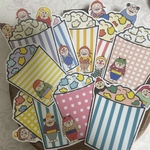 新作メモシールはらまきポップコーン