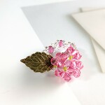 葉っぱと紫陽花ひとりじめ。 ※ ピンク