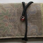 ６２９５　色大島紬で作った和風財布・ポーチ　＃送料無料