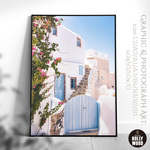 ☆インテリアフォトポスター -Santorini scenery-【301】