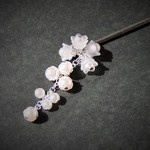 【10％OFF】鈴蘭とパールのかんざし
