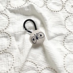 choucho ヘアゴム 大(40mm)＊gray beige