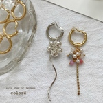 【2個】クリップフープイヤリング20mm●ゴールド