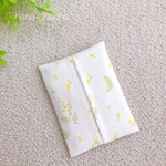 ポケットティッシュケース＊ティッシュケース＊ナチュラル＊ミモザ